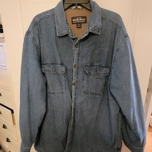 Woolrich Denim Jacket Fleece Lined